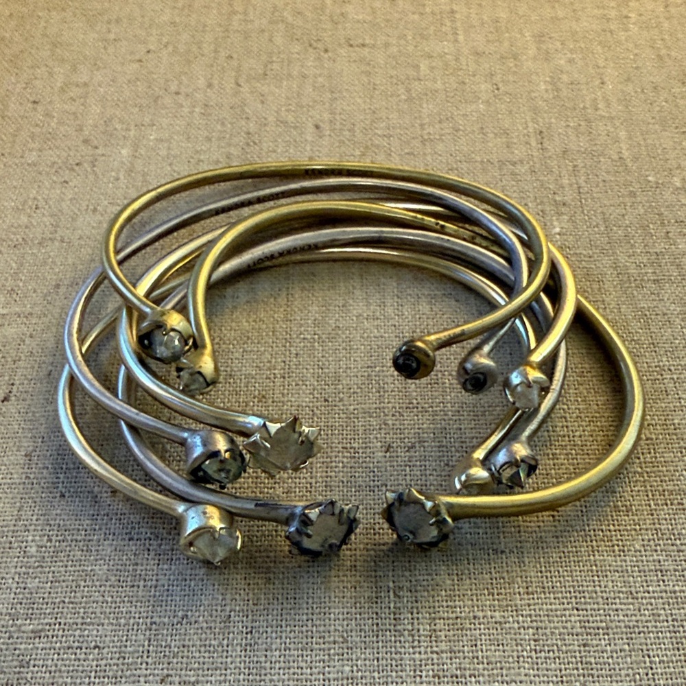 RETIRED Kendra Scott Cuff Bracelets, Set of 6